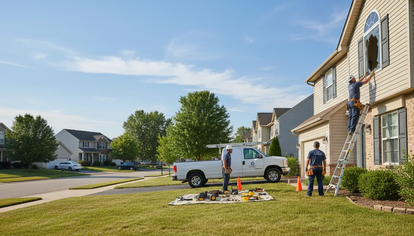 Expert window installer providing residential service in Hugheston, WV